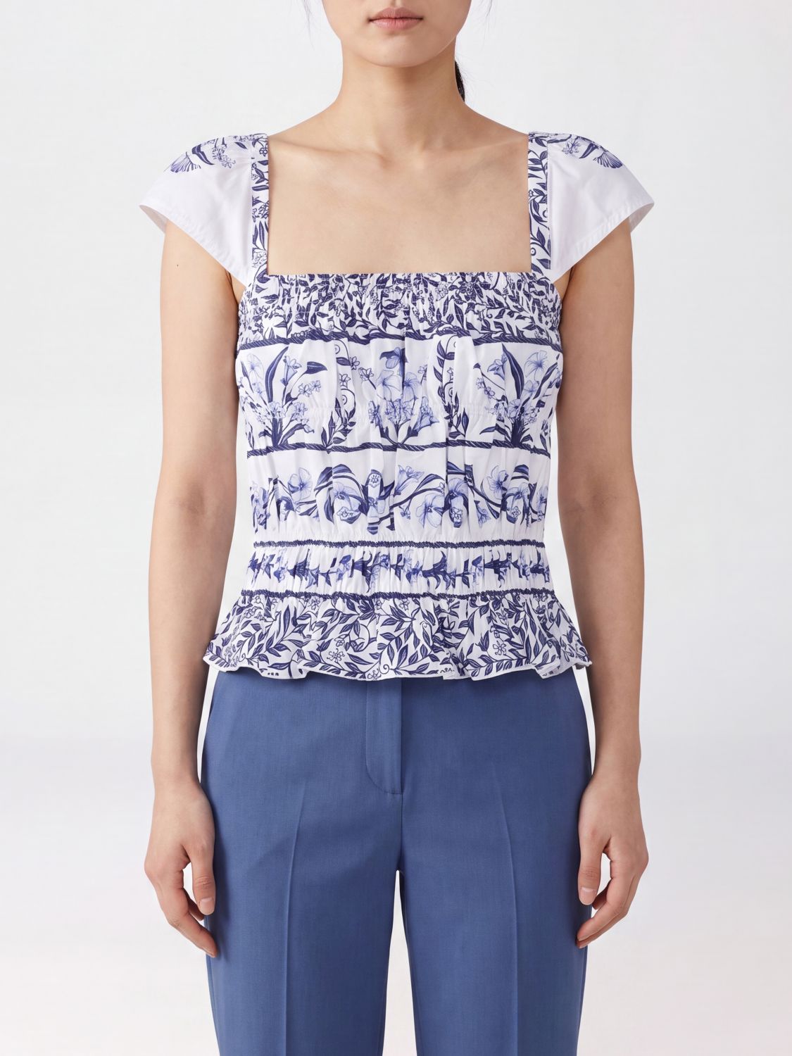 FARM RIO Hemdbluse Damen Farbe Weiß von Farm Rio