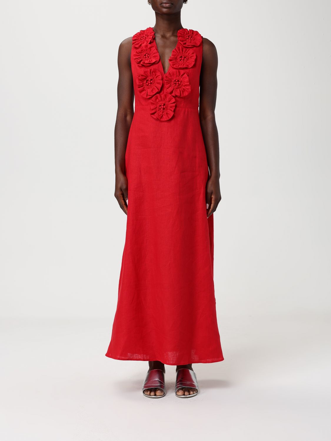 FARM RIO Langes Leinenkleid von Farm Rio