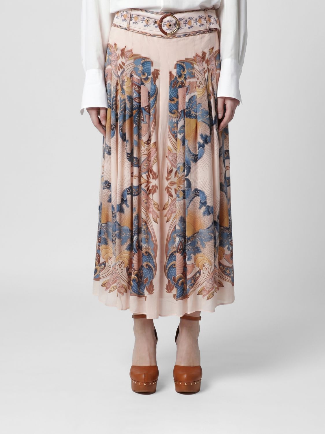 FARM RIO Midi-Rock mit Liberty-Print von Farm Rio