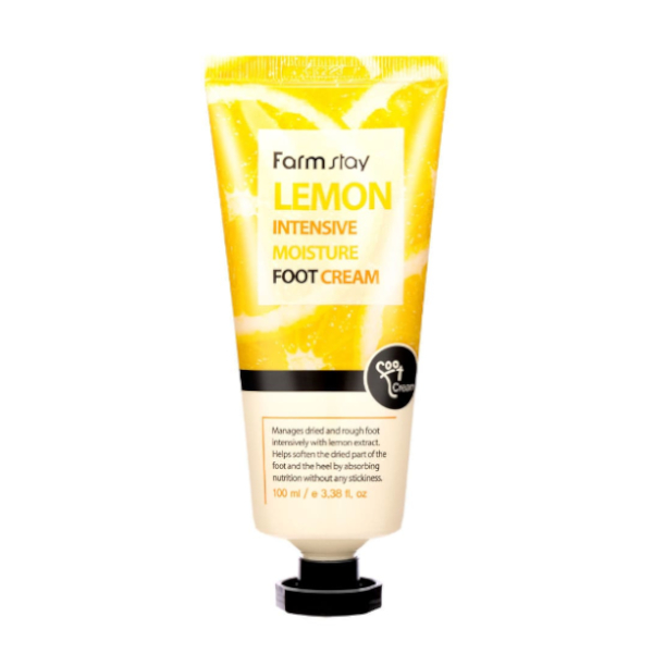 Farm Stay - Lemon Intensive Moisture Foot Cream - 100ml von Farm Stay