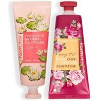 Farm Stay - Pink Flower Blooming Hand Cream Set 2 pcs von Farm Stay
