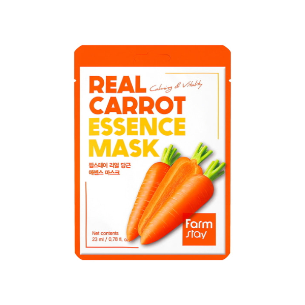Farm Stay - Real Essence Mask Carrot - 23ml*1stücke Farm Stay - Real Essence Mask Carrot - 23ml*1stücke von Farm Stay
