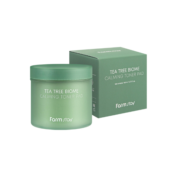 Farm Stay - Tea Tree Biome Calming Toner Pad - 140ml/70 pads von Farm Stay