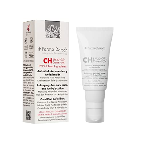 Farma Dorsch SPF 30 Feuchtigkeitscreme für das Gesicht für Damen, Anti-Flecken-Creme für das Gesicht, Sonnencreme für Damen und Herren. Farma Dorsch SPF 30 Feuchtigkeitscreme für das Gesicht für Damen, Anti-Flecken-Creme für das Gesicht, Sonnencreme für Damen und Herren. von Farma Dorsch