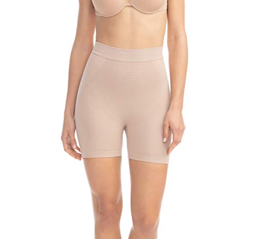 FarmaCell 302 (Beige, XL/2XL) Massierende Mini Shorts mit Pushup Effekt auf das Gesäß von FarmaCell