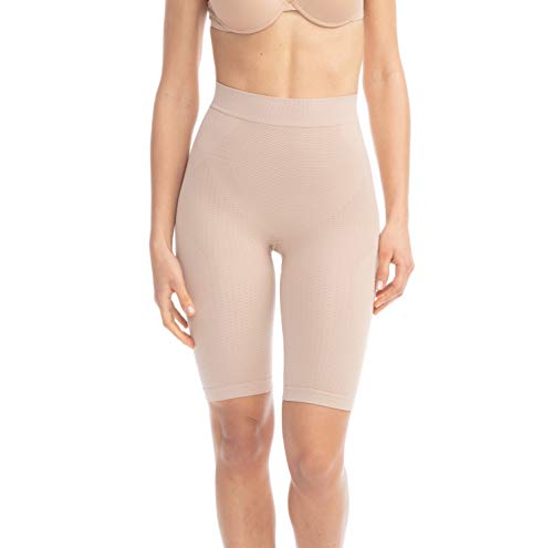 FarmaCell 312 (Beige, 3XL/4XL) Figurformende massierende Miederhose Anti Cellulite von FarmaCell