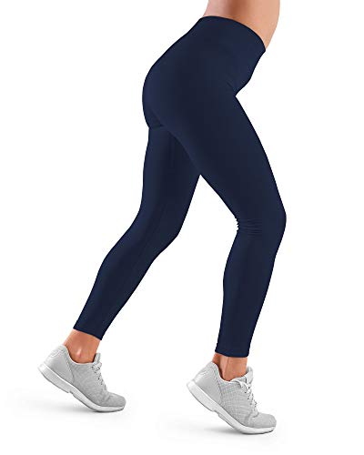 FarmaCell 609H (Blau, S) Sport Leggings Damen Fitness Yoga Gym Jogging Stretch Thermoregulator Warm im Winter und atmungsaktiv im Sommer von FarmaCell