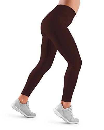 FarmaCell 609H (Burgund, L) Sport Leggings Damen Fitness Yoga Gym Jogging Stretch Thermoregulator Warm im Winter und atmungsaktiv im Sommer von FarmaCell