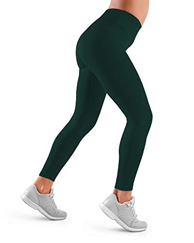 FarmaCell 609H (Grün, S) Sport Leggings Damen Fitness Yoga Gym Jogging Stretch Thermoregulator Warm im Winter und atmungsaktiv im Sommer von FarmaCell