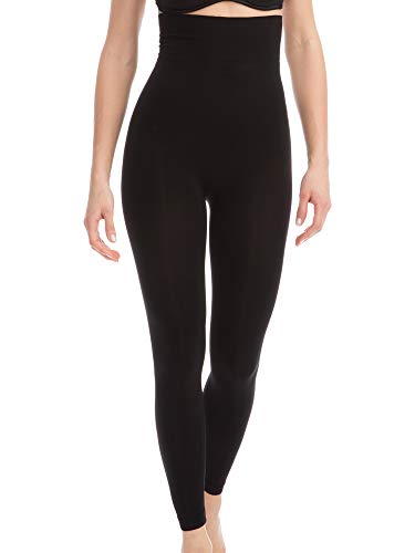 FarmaCell Sportleggins Damen Lang 609y – Gym Leggings Damen Schlankmachend, Figurformend, High Waist Leggings Damen Anti-Cellulite Und Modellierend, Kompressionsleggins Shaping(Schwarz, 3XL) von FarmaCell