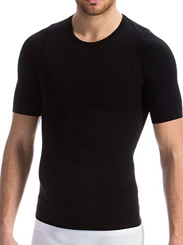 FarmaCell Man 419 (Schwarz, L) Figurformendes T-Shirt Herren von FarmaCell