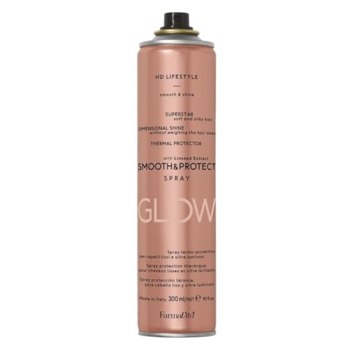 Smooth & Protect Spray – Hitzeschutzspray für glattes Haar – 300 ml – HD LifeStyle New von FarmaVita