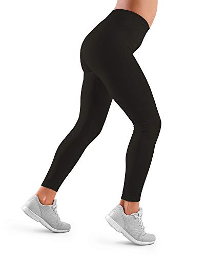 FarmaCell 609H (Schwarz, L) Sport Leggings Damen Fitness Yoga Gym Jogging Stretch Thermoregulator Warm im Winter und atmungsaktiv im Sommer von FarmaCell