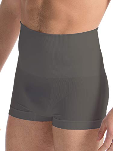 FarmaCell Man 402 (Grau, L) Modellierende Boxershorts Herren aus Baumwolle mit elastischem Band von FarmaCell