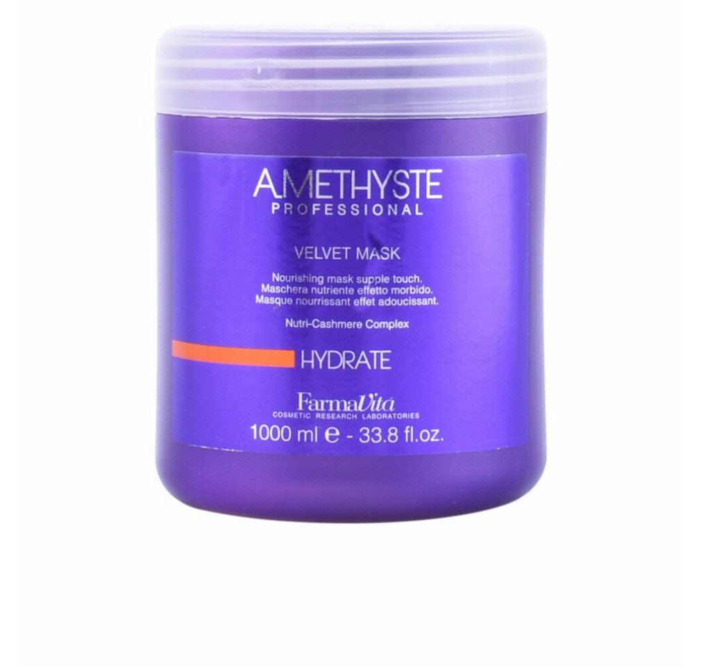 Farmavita Haarkur Amethyste Hydrate Velvet Maske 1000ml Farmavita Haarkur Amethyste Hydrate Velvet Maske 1000ml von Farmavita