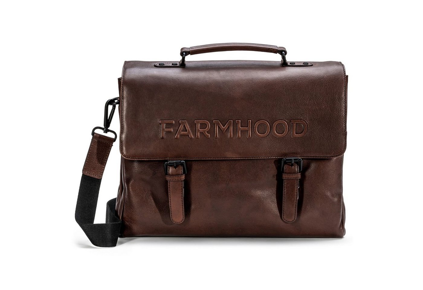 Farmhood Aktentasche Memphis, Leder von Farmhood