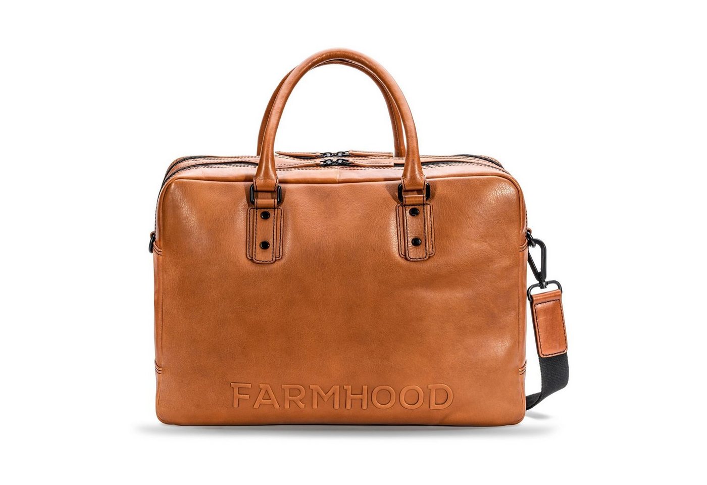 Farmhood Aktentasche Memphis, Leder von Farmhood