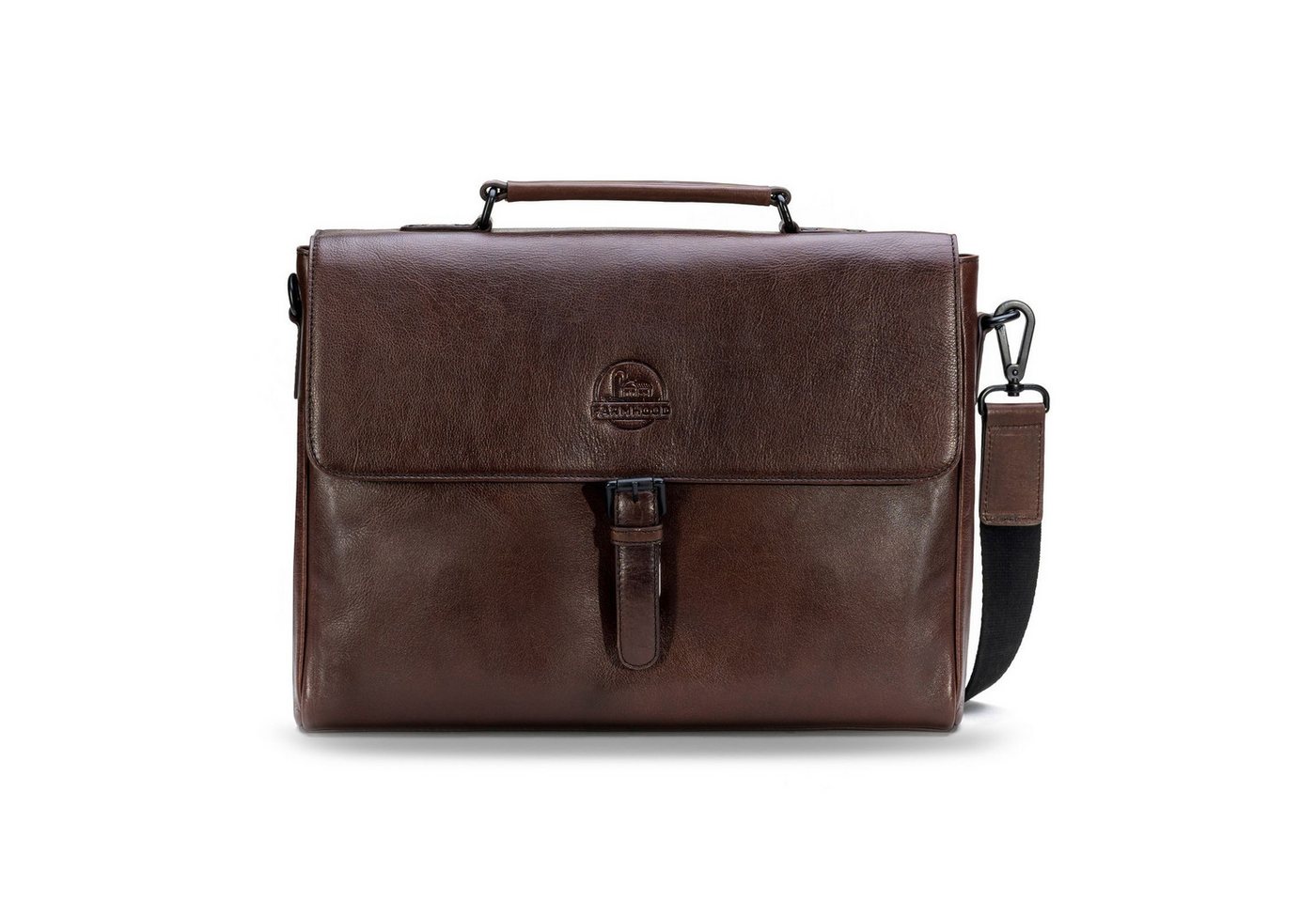 Farmhood Businesstasche Memphis, aus echtem Leder von Farmhood