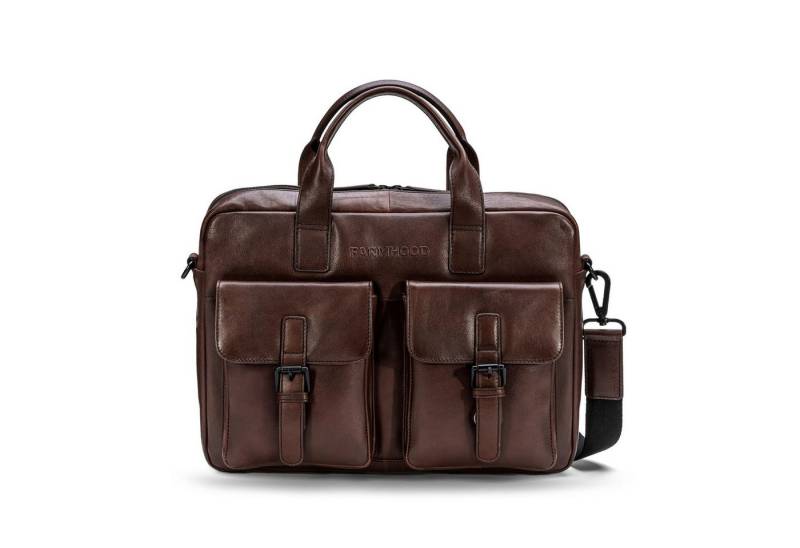Farmhood Businesstasche Memphis, aus echtem Leder von Farmhood