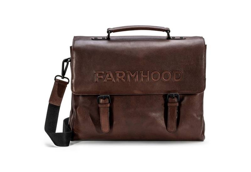 Farmhood Businesstasche Memphis, aus echtem Leder von Farmhood
