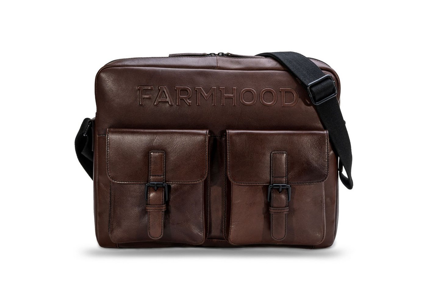 Farmhood Businesstasche Memphis, aus echtem Leder von Farmhood