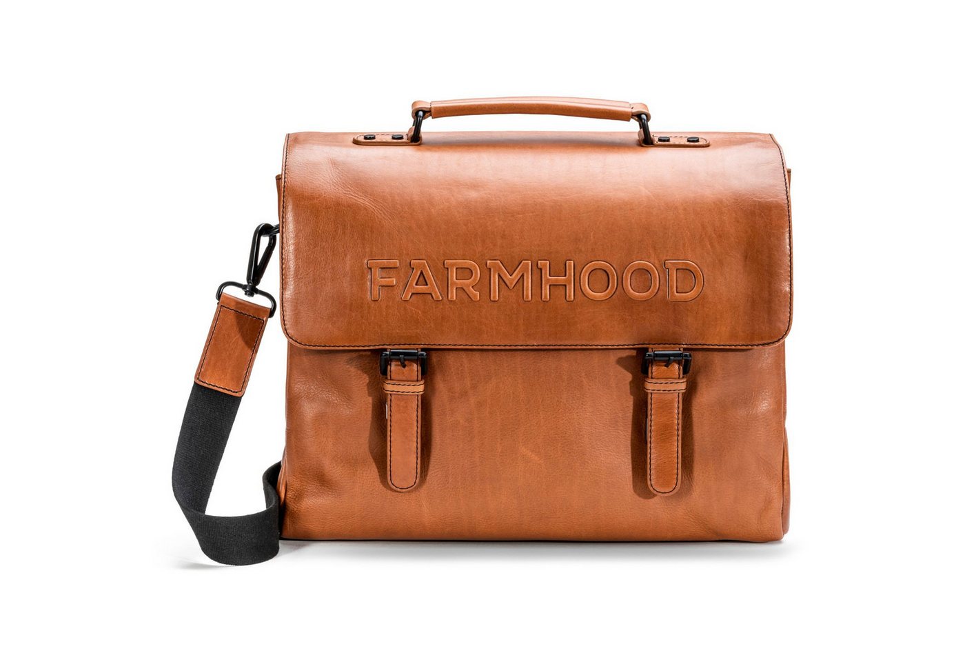 Farmhood Businesstasche Memphis, aus echtem Leder von Farmhood