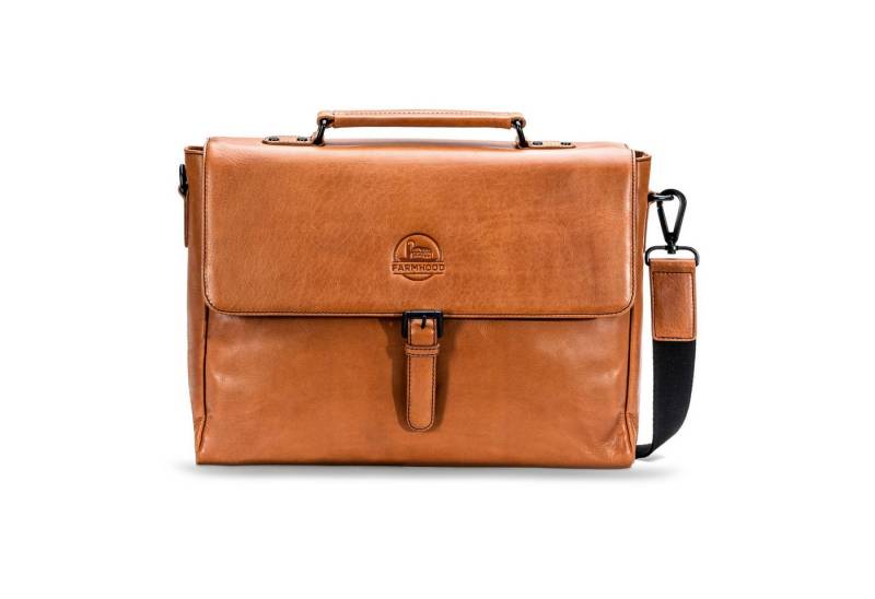 Farmhood Businesstasche Memphis, aus echtem Leder von Farmhood