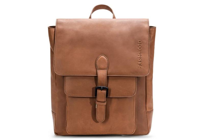 Farmhood Rucksack Nashville, aus echtem Leder von Farmhood