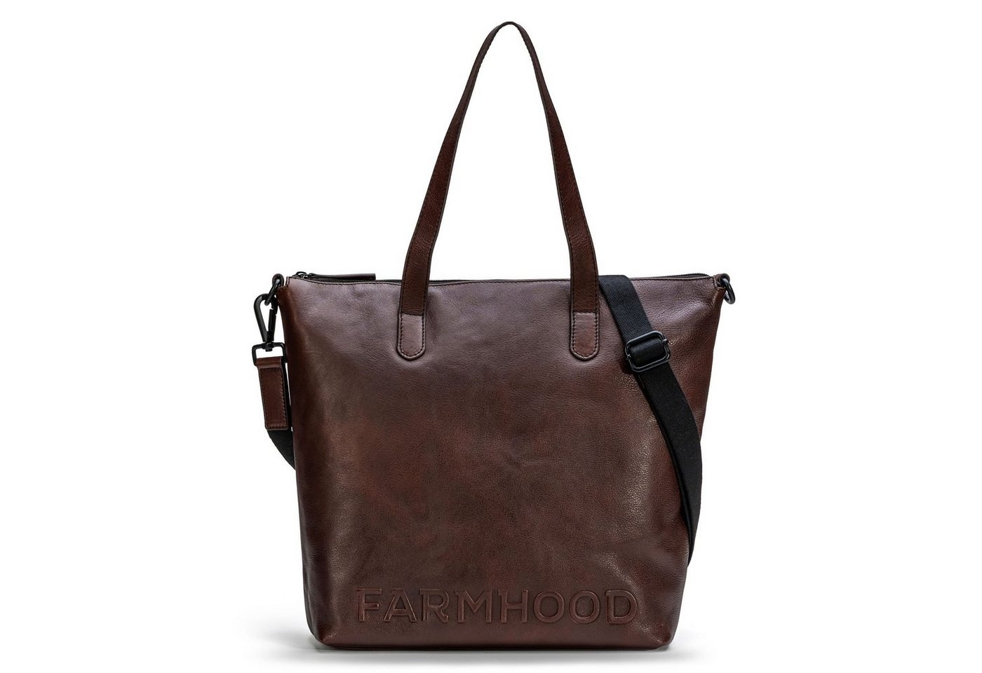 Farmhood Schultertasche Memphis, Leder von Farmhood