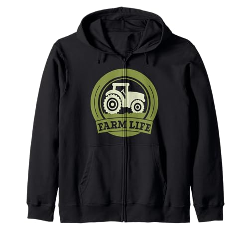 Farming Life Lifestyle Herren Damen Kapuzenjacke Farming Life Lifestyle Herren Damen Kapuzenjacke von Farming Humor Novelty Apparel