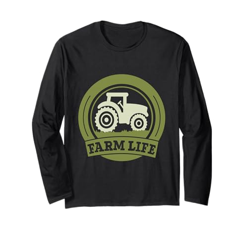 Farming Life Lifestyle Herren Damen Langarmshirt Farming Life Lifestyle Herren Damen Langarmshirt von Farming Humor Novelty Apparel