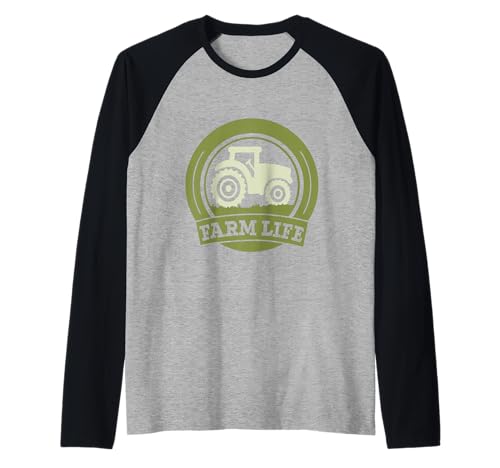 Farming Life Lifestyle Herren Damen Raglan Farming Life Lifestyle Herren Damen Raglan von Farming Humor Novelty Apparel