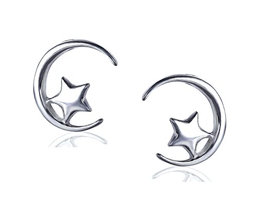 SLUYNZ 925 Sterling Silber Stern-Mond-Ohrstecker für Frauen Teenager Mädchen Weihnachtsgeschenke SLUYNZ 925 Sterling Silber Stern-Mond-Ohrstecker für Frauen Teenager Mädchen Weihnachtsgeschenke von FarryDream