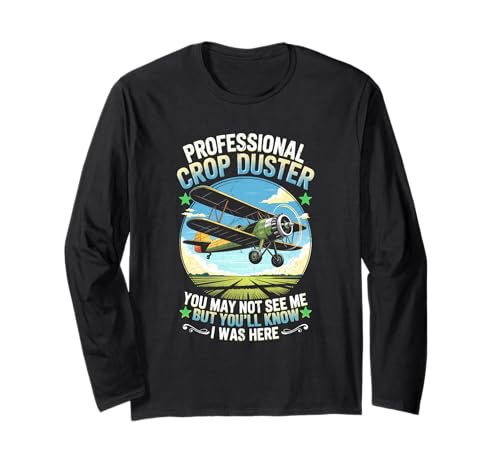 Fart Professional Crop Duster Farter Du siehst Mich vielleicht Nicht Langarmshirt von Fart Professional Crop Duster Farter You May