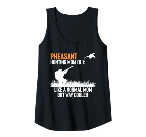 Damen Pheasant Hunting Mom Definition Mothers Day Tank Top von Fasan Jagd Design Idee