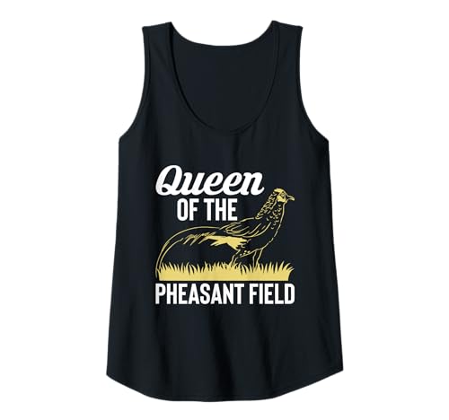 Damen Queen Of The Pheasant Field Tank Top Damen Queen Of The Pheasant Field Tank Top von Fasan Jagd Design Idee