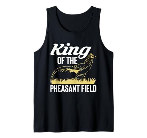 Herren King Of The Pheasant Field Tank Top Herren King Of The Pheasant Field Tank Top von Fasan Jagd Design Idee