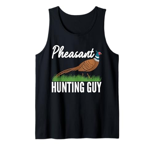 Herren Pheasant Hunting Guy Tank Top von Fasan Jagd Design Idee