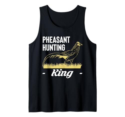 Herren Pheasant Hunting King Tank Top Herren Pheasant Hunting King Tank Top von Fasan Jagd Design Idee