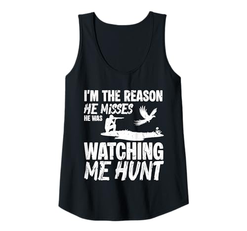 Damen Im The Reason He Misses Pheasant Hunting Tank Top Damen Im The Reason He Misses Pheasant Hunting Tank Top von Fasan Jagd Design Ideen