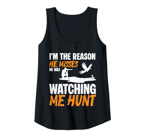 Damen Im The Reason He Misses Pheasant Hunting Tank Top Damen Im The Reason He Misses Pheasant Hunting Tank Top von Fasan Jagd Design Ideen