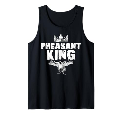 Herren Pheasant Hunting King Tank Top Herren Pheasant Hunting King Tank Top von Fasan Jagd Design Ideen