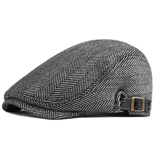 Newsboy Cap Mens Vintage Winter Warm Flat Cap Womens Ivy Irish Cabbie Gatsby Duckbill Hat Classic Hunting Hats Outdoor von Fasbys