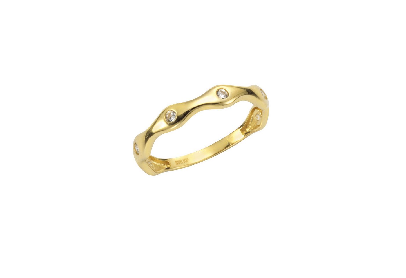 Fascination by Ellen K. Fingerring 375 Gelbgold Zirkonia von Fascination by Ellen K.