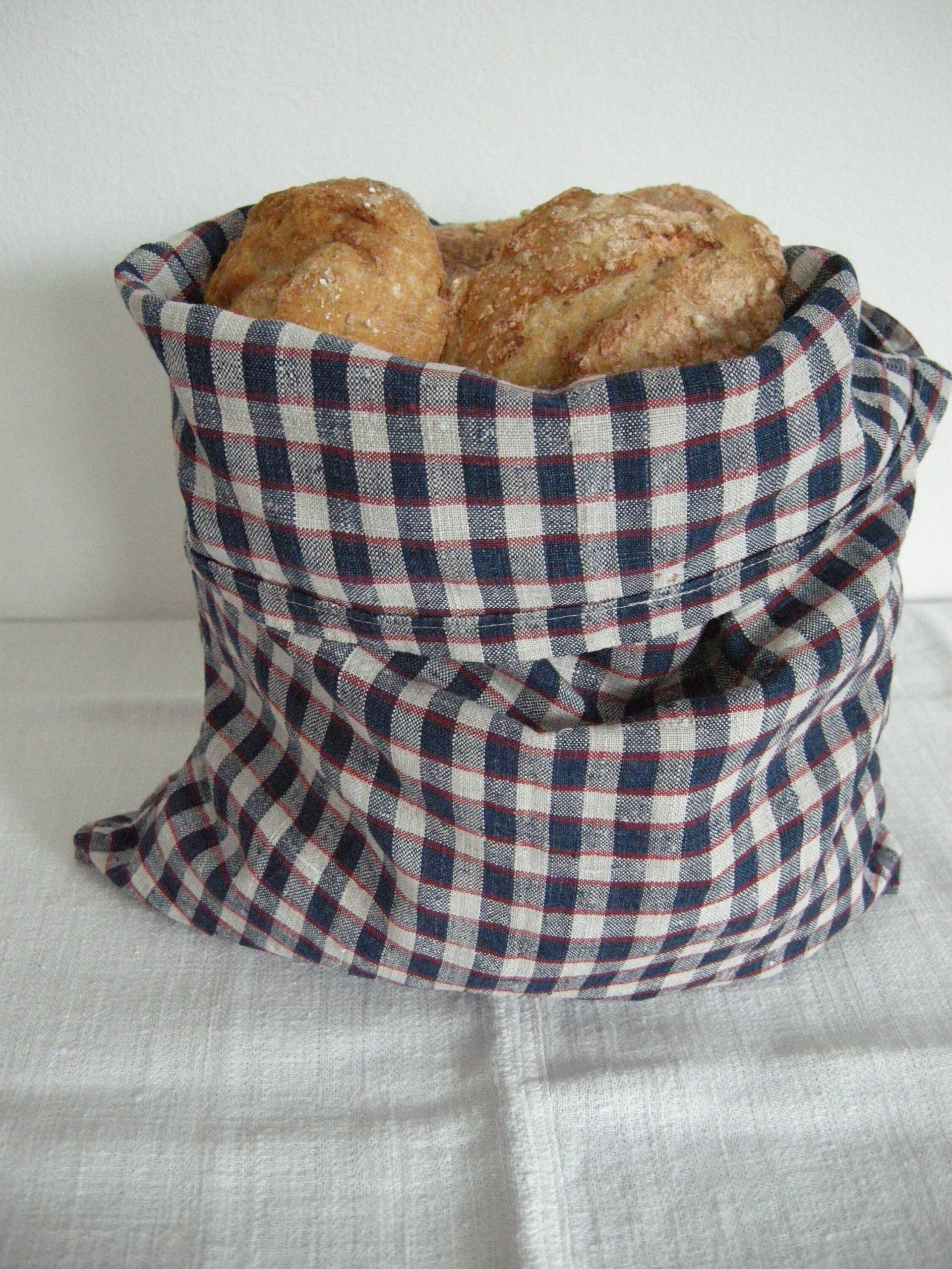 Brotbeutel, Altes Leinen, Nachhaltig Brotbeutel, Altes Leinen, Nachhaltig von FasernFaden