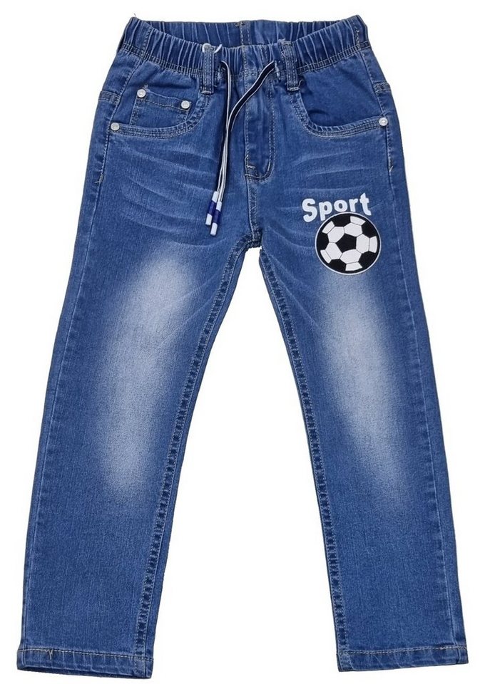 Fashion Boy Bequeme Jeans Jungen Jeans Hose mit Stretch Stretch-Jeans, J25s mit Stretch-Anteil von Fashion Boy