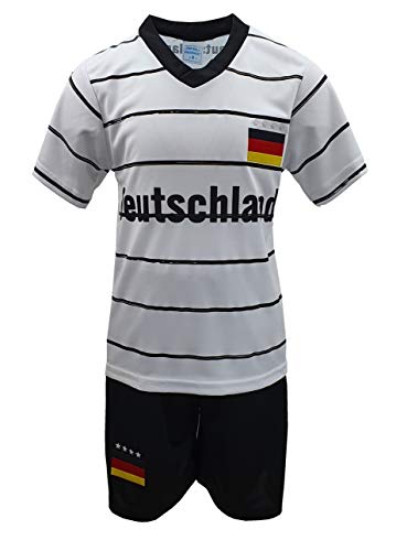 Fashion Boy Fussball Fan Set Deutschland Germany Trikot + Shorts, Gr. 104, JS53.4 von Fashion Boy