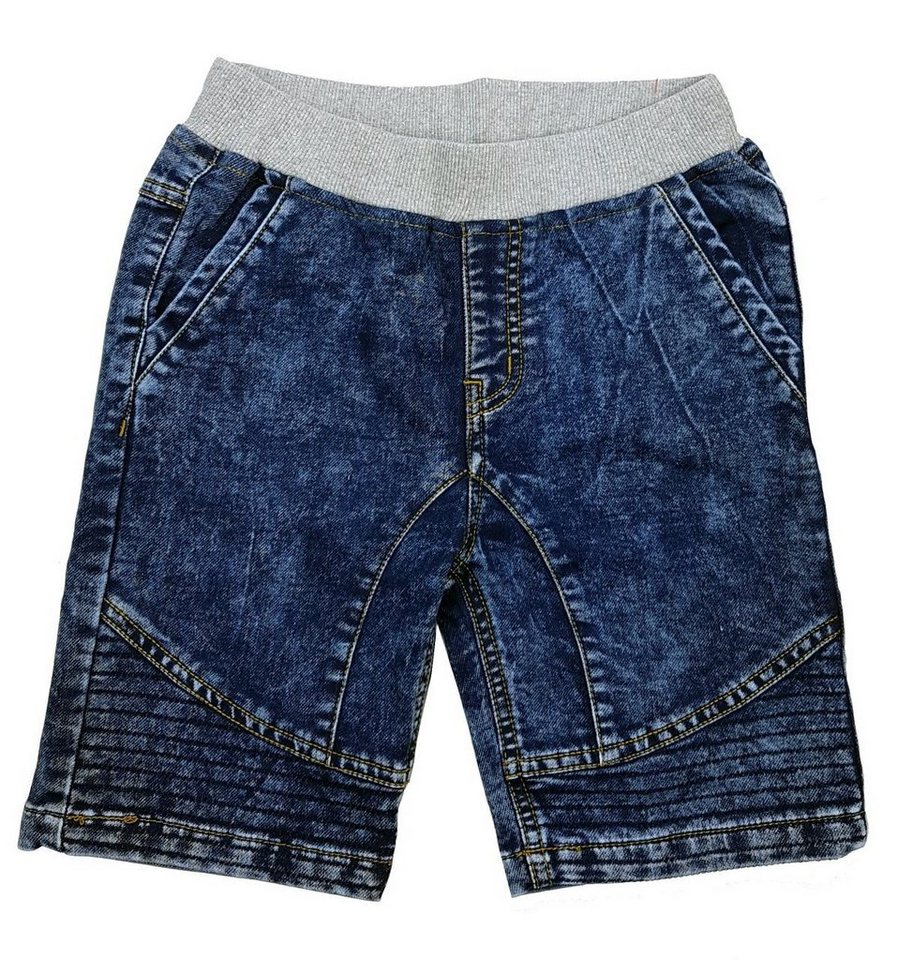 Fashion Boy Jogg-Jeansbermudas Stretch Bermuda Jeans Hose, Sommerhose, Jn206 von Fashion Boy