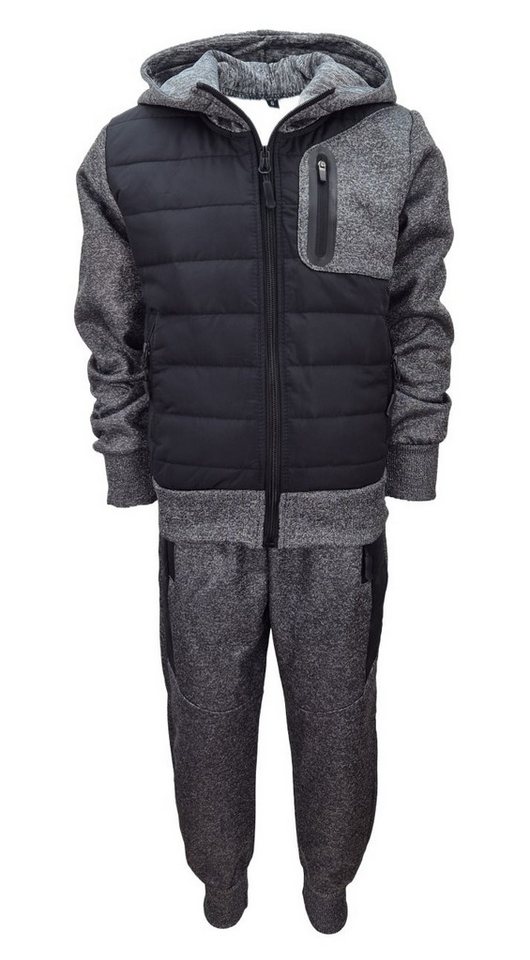 Fashion Boy Jogginganzug Sweatanzug Jogginganzug Freizeitanzug warm gefüttert JF6e von Fashion Boy