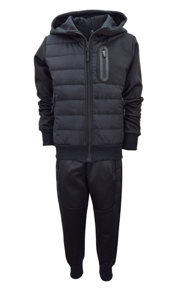 Fashion Boy Jogginganzug Sweatanzug Jogginganzug Freizeitanzug warm gefüttert JF6e von Fashion Boy